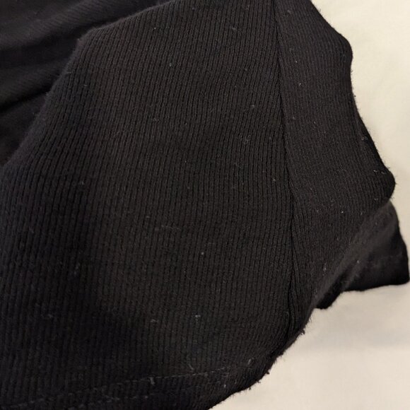 Hatch Maternity The Softest Rib Nursing Henley (Black, Altered) - Picture 15 of 15